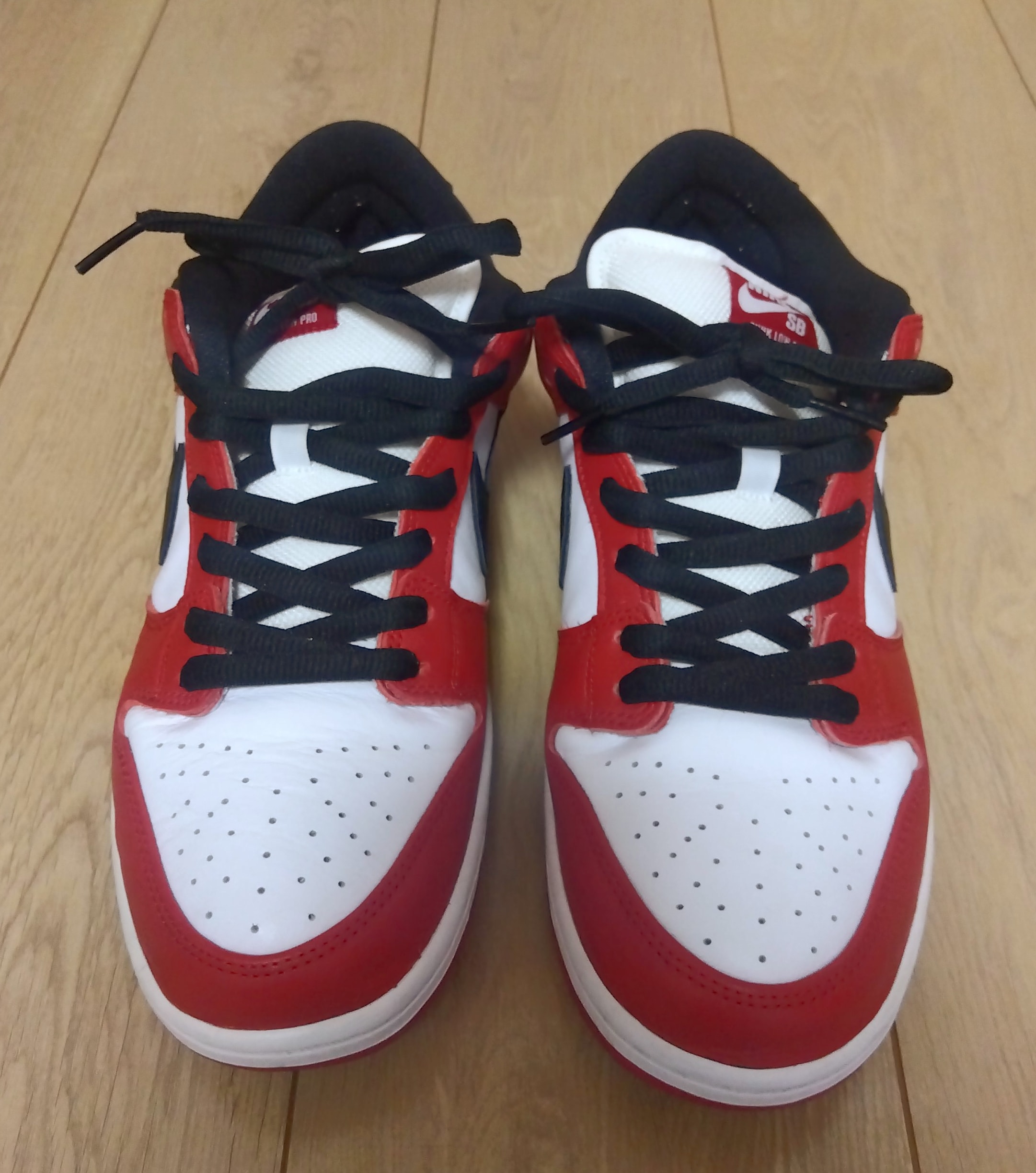 Nike SB Dunk Low Pro "J-Pack Chicago/Varsity Red and White"