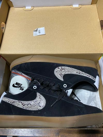 Wacko Maria × Nike SB Blazer Low "Black"