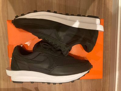 sacai × Nike LDV Waffle "Triple Black"