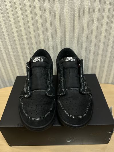Travis Scott × Nike Air Jordan 1 Low OG SP "Black Phantom"