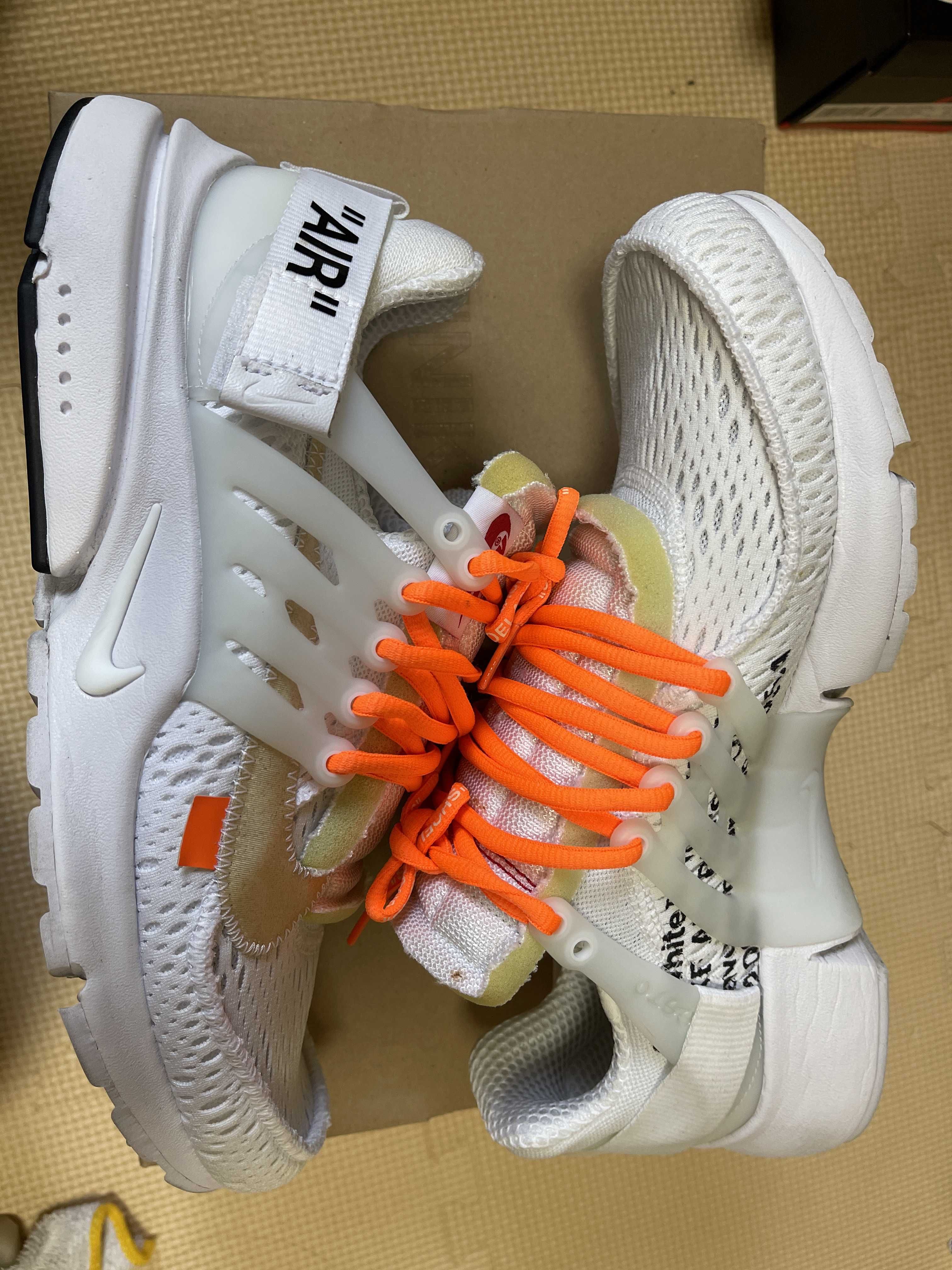 Off-White × Nike Air Presto "White/Black/Cone"