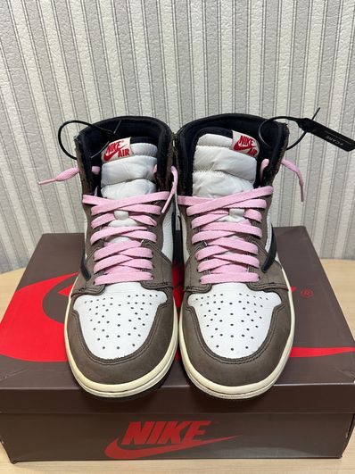Travis Scott × Nike Air Jordan 1 Retro High OG TS SP "Sail/Dark Mocha"