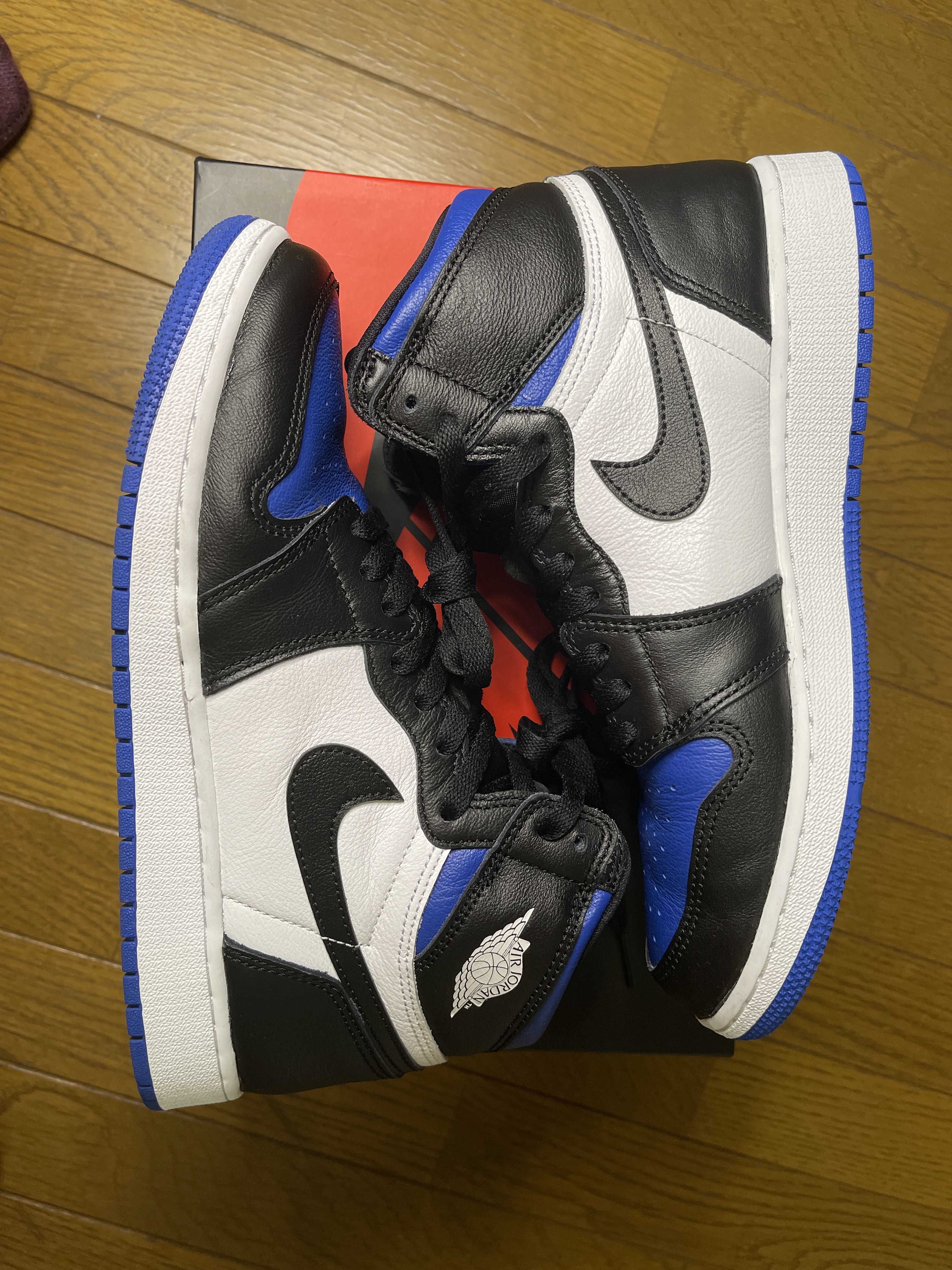 Nike GS Air Jordan 1 High "Royal Toe" (2020)