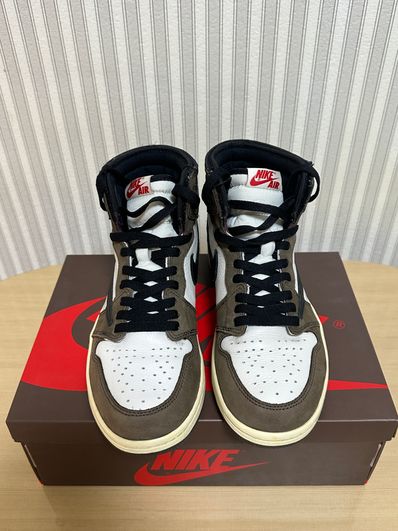 Travis Scott × Nike Air Jordan 1 Retro High OG TS SP "Sail/Dark Mocha"