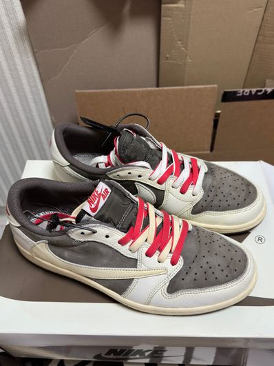 Travis Scott × Nike Air Jordan 1 Low OG SP "Reverse Mocha/Sail and Ridgerock"
