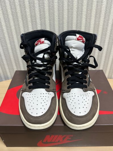 Travis Scott × Nike Air Jordan 1 Retro High OG TS SP "Sail/Dark Mocha"