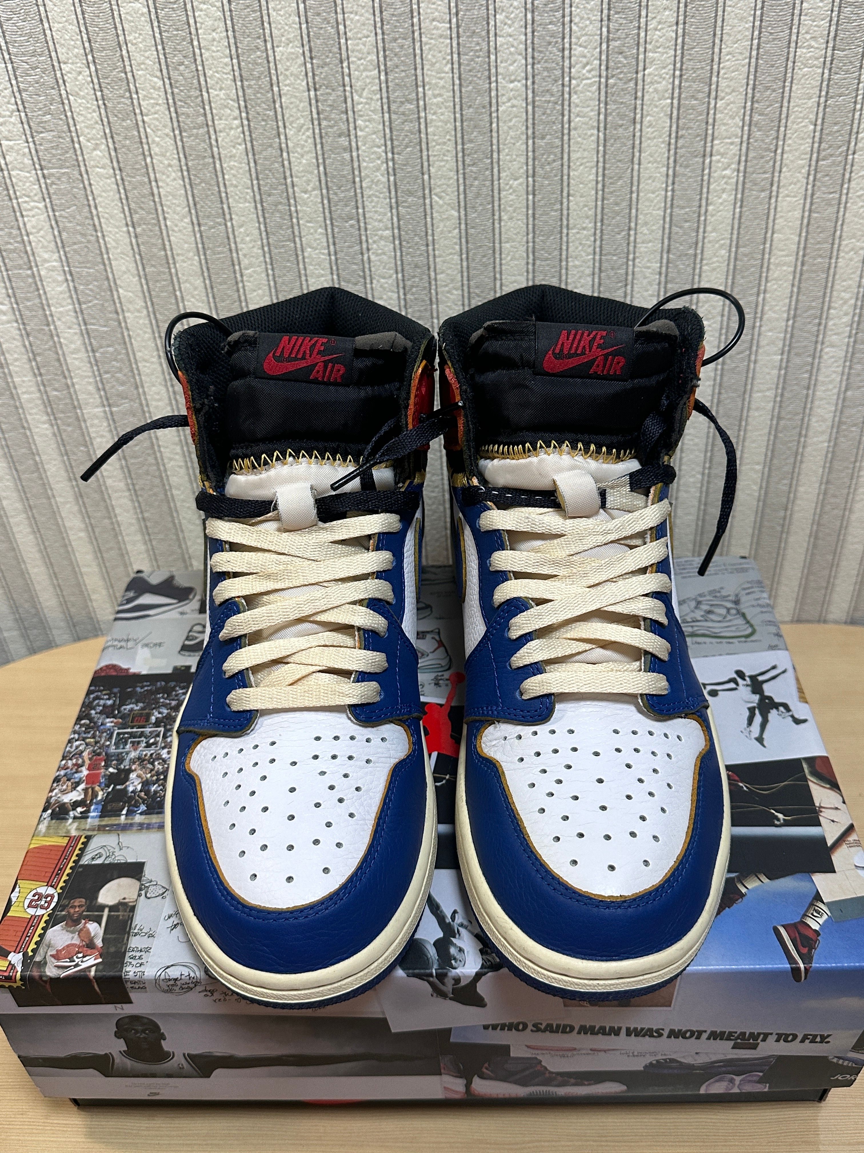 Union × Nike Air Jordan 1 Retro High OG NRG "Storm Blue/Varsity Red"