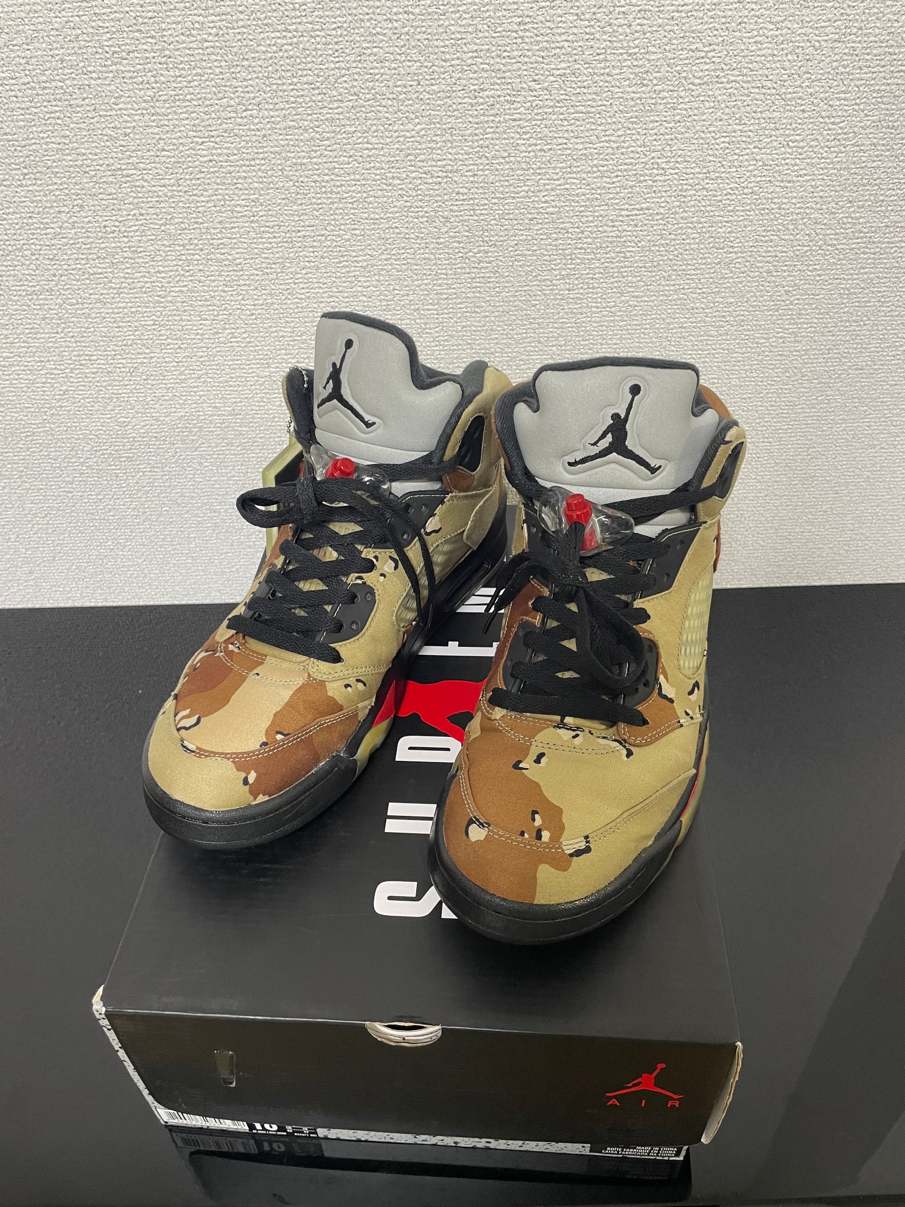 Supreme × Nike Air Jordan 5 Retro "Desert Camo"
