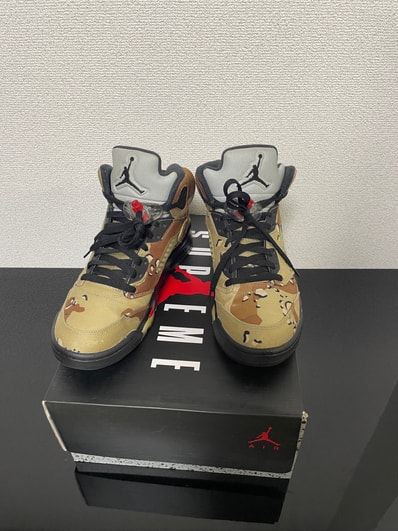 Supreme × Nike Air Jordan 5 Retro "Desert Camo"