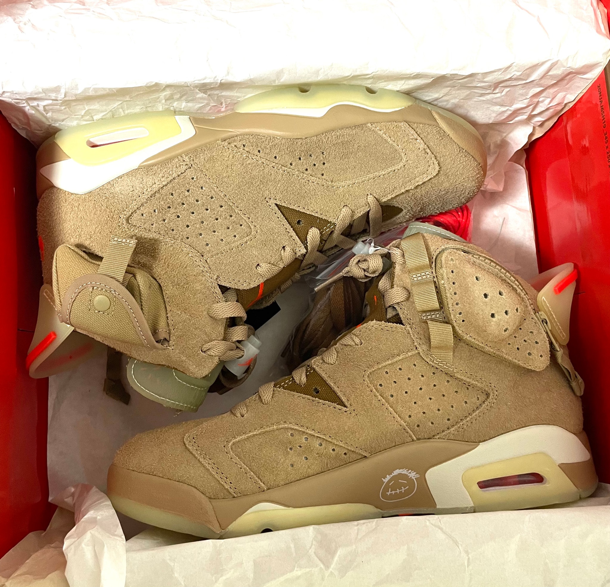 Travis Scott × Nike Air Jordan 6 "British Khaki"