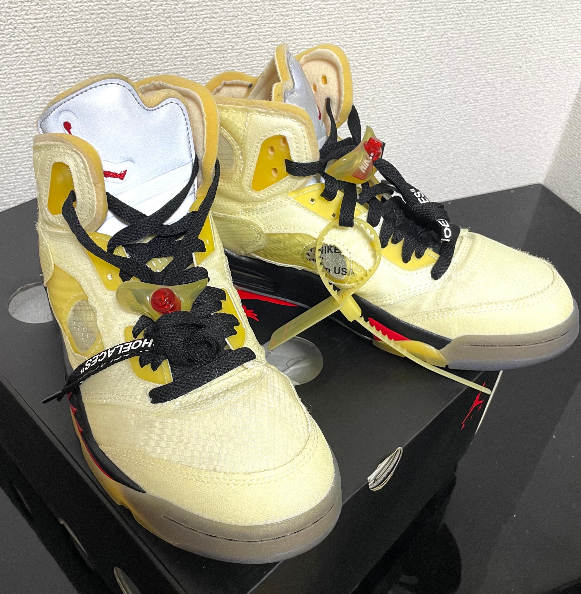 Off-White × Nike Air Jordan 5 "Sail"