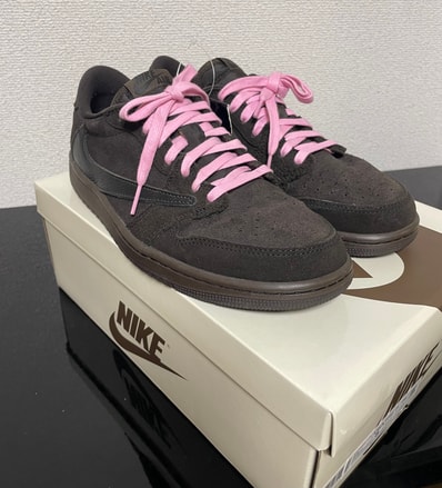 Travis Scott × Nike Air Jordan 1 Low OG SP "Velvet Brown and Dark Mocha"