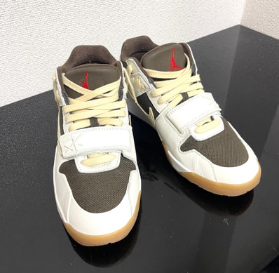 Travis Scott × Nike Jordan Jumpman Jack TR "Sail and Dark Mocha"