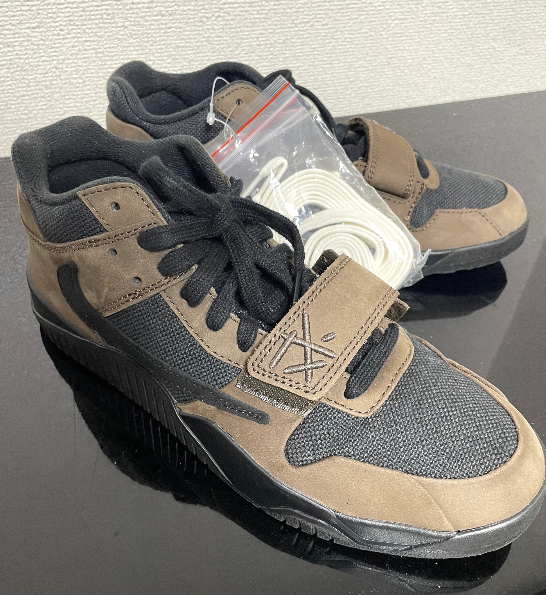 Travis Scott × Nike Jordan Jumpman Jack TR CJ1 T-Rexx "Black and Dark Mocha"