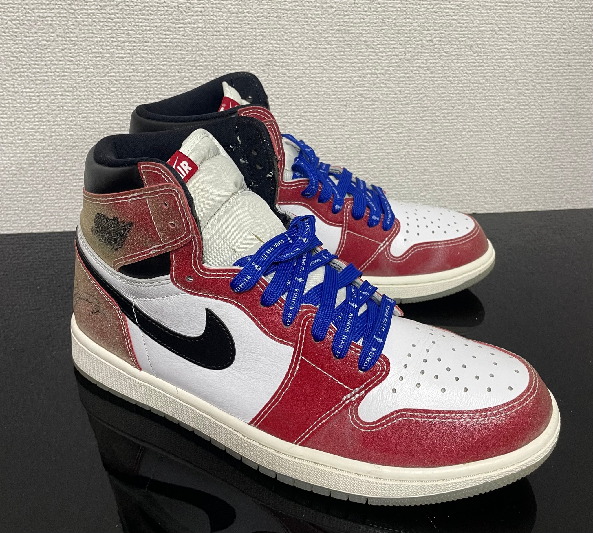 Trophy Room × Nike Air Jordan 1 Retro High "Chicago" (Friends and Family) (Blue Laces)