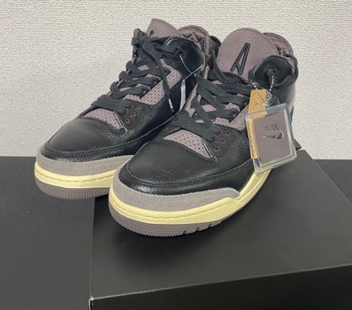 A Ma Maniere × Nike Women's Air Jordan 3 Retro OG SP "Black and Flat Pewter/WYWS"