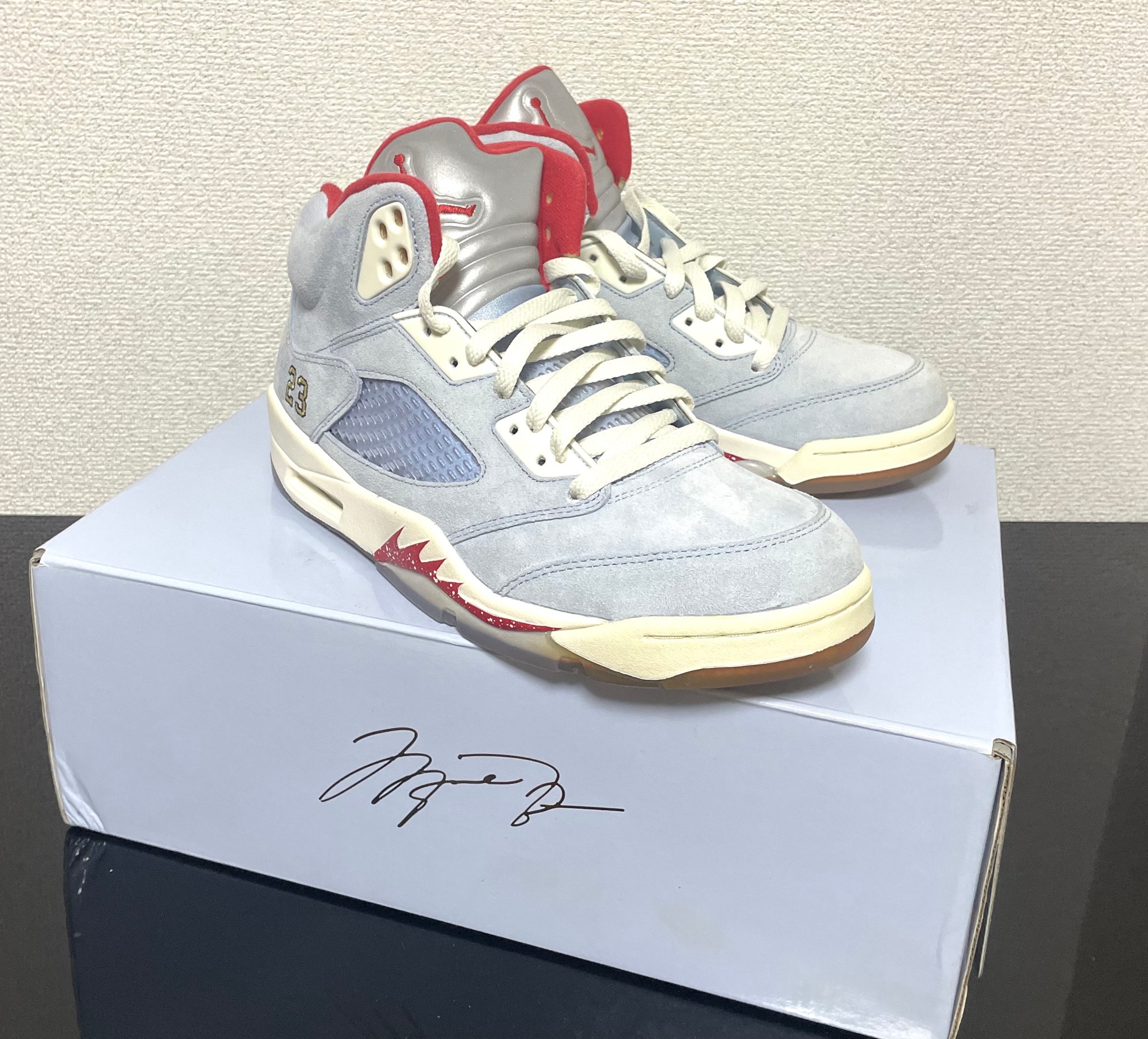 Trophy Room × Nike Air Jordan 5 JSP PACK "Ice Blue"