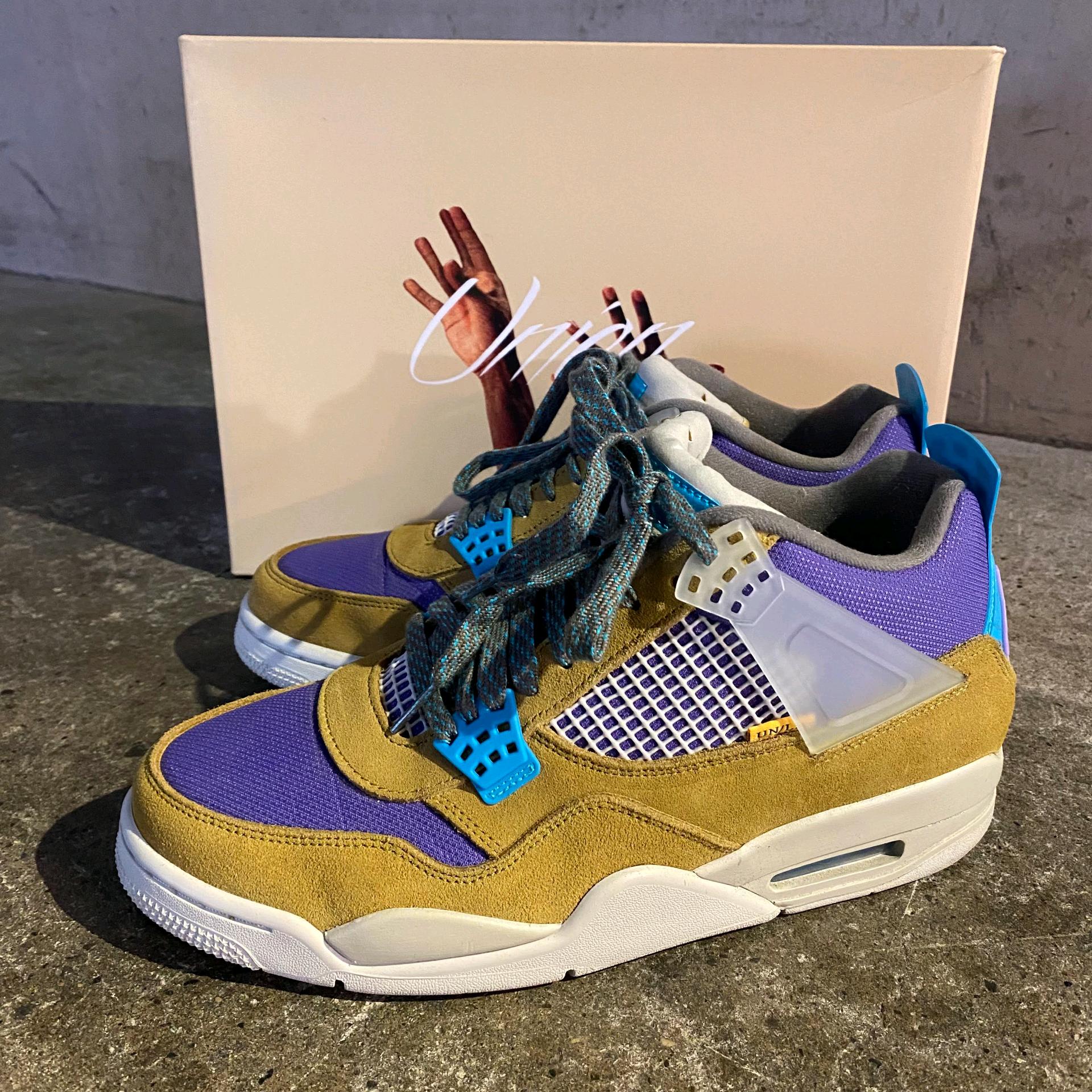 Union × Nike Air Jordan 4 SP "Desert Moss"