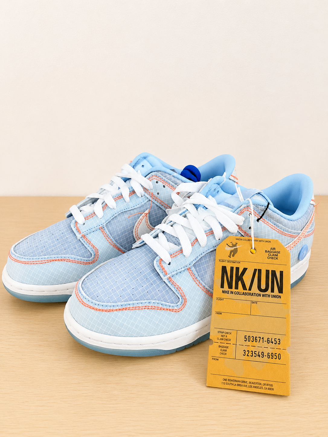 UNION × Nike Dunk Low "Argon"