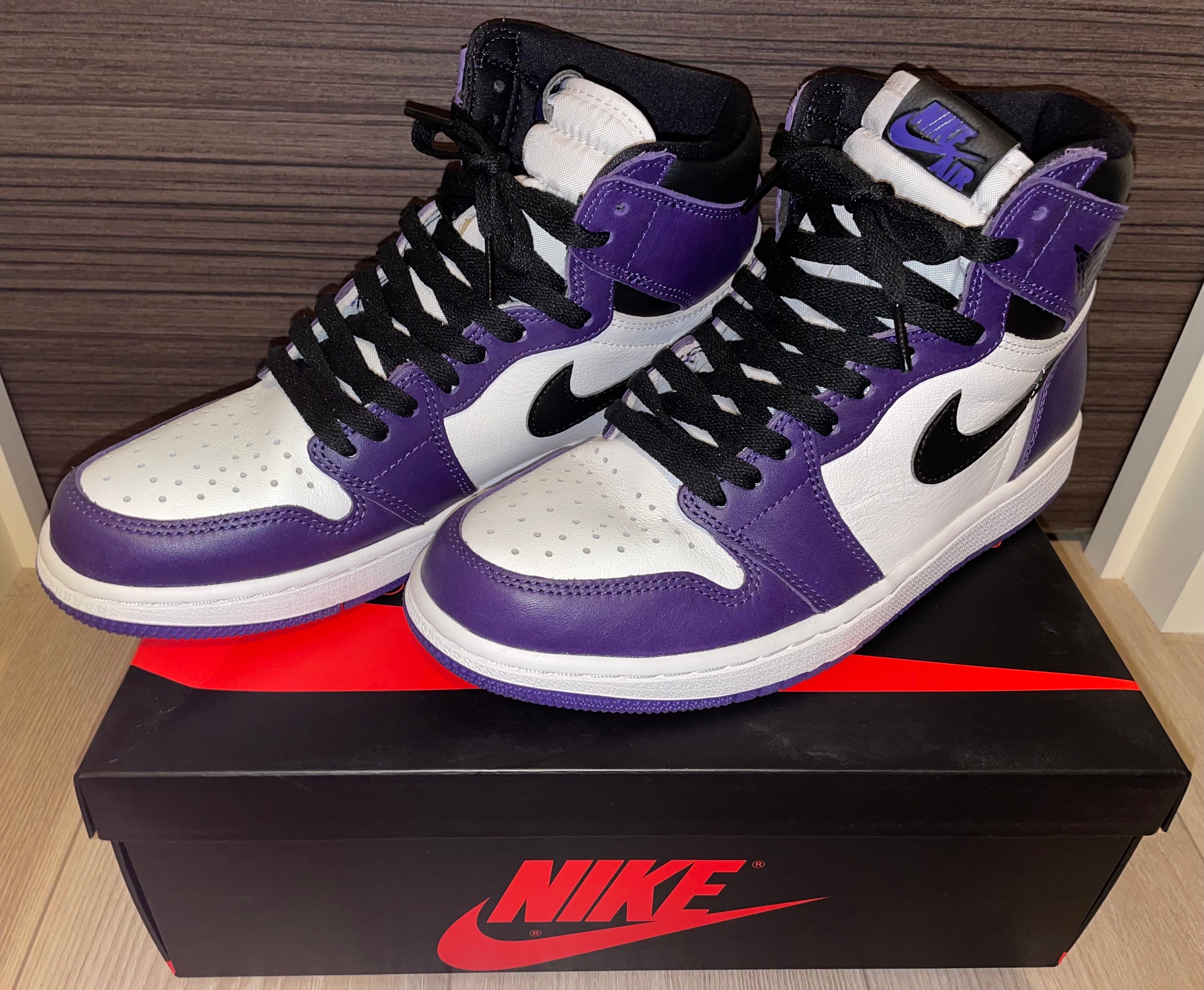 Nike Air Jordan 1 Retro High OG "Court Purple White/Black" (2020)