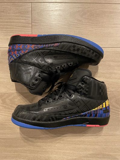 Nike Air Jordan 2 Retro BHM "Black"