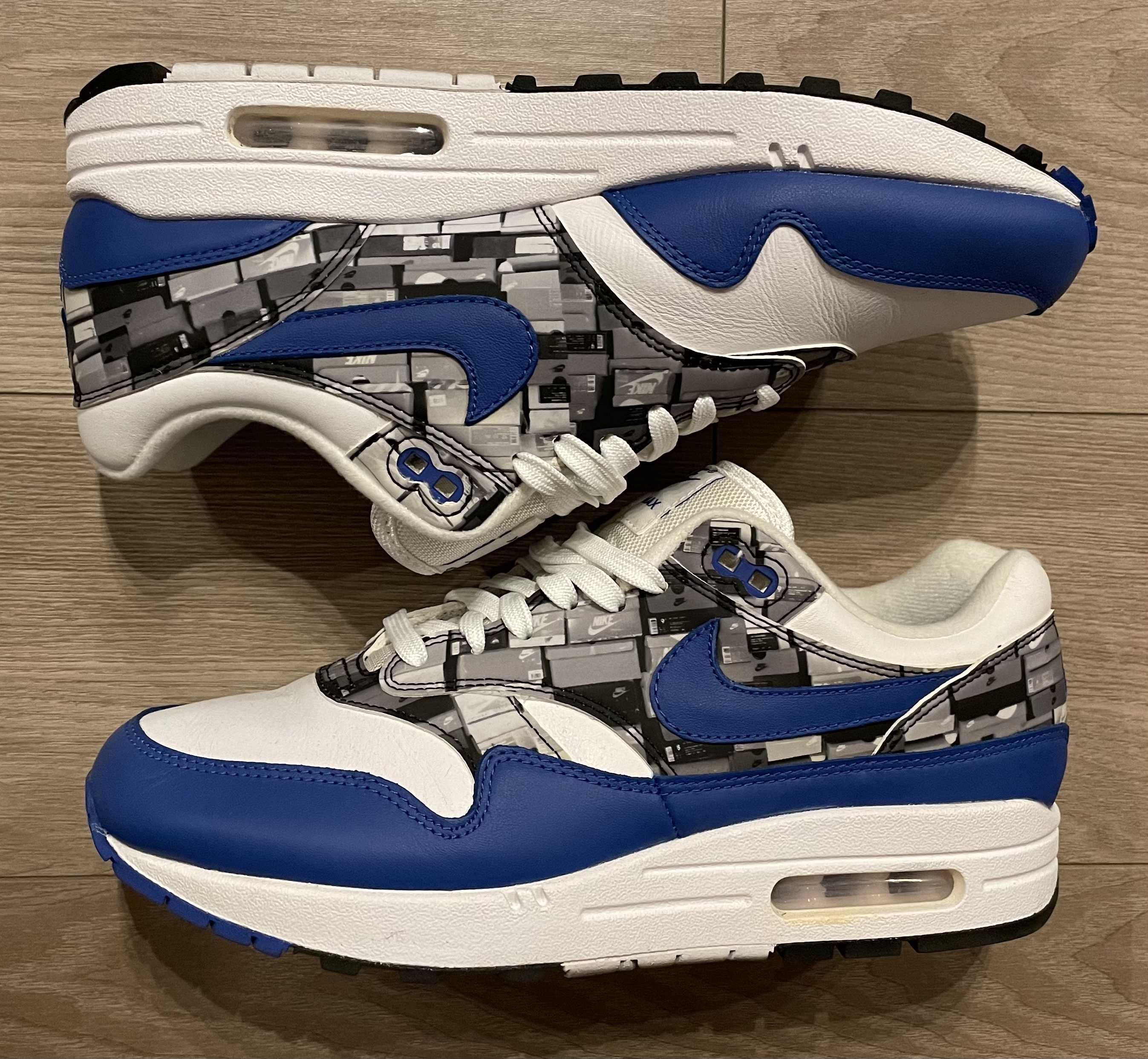 atmos × Nike Air Max 1 Blue "We Love Nike"