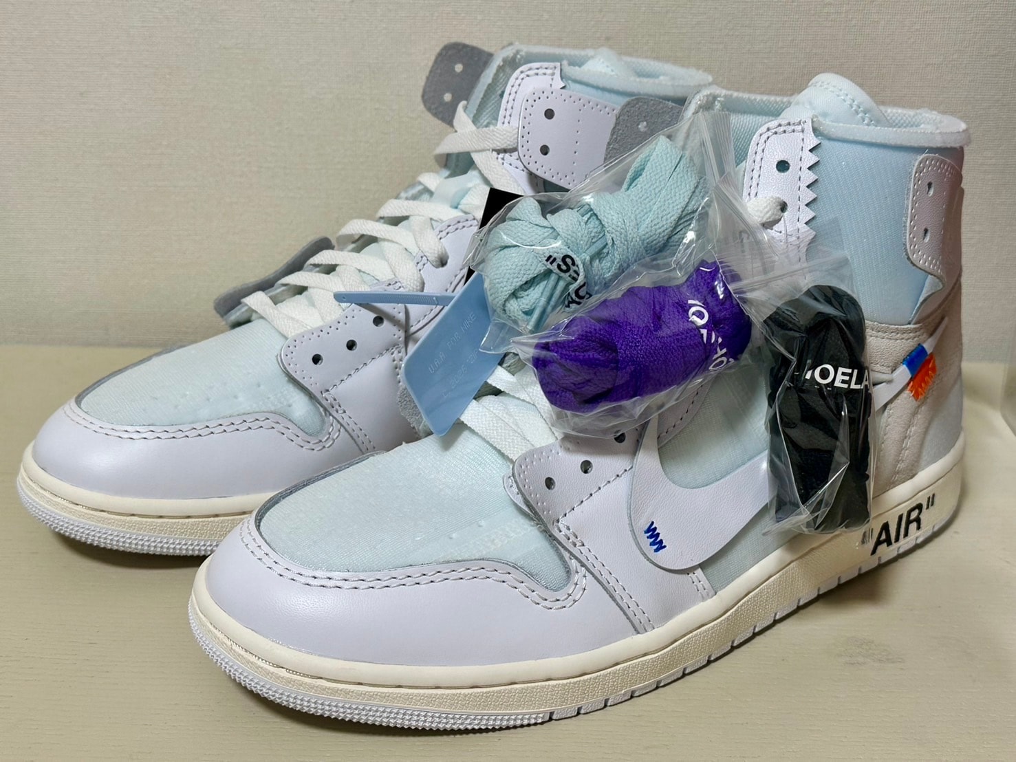 Virgil Abloh Archive (V.A.A.) × Nike Air Jordan 1 Retro High OG "Alaska"