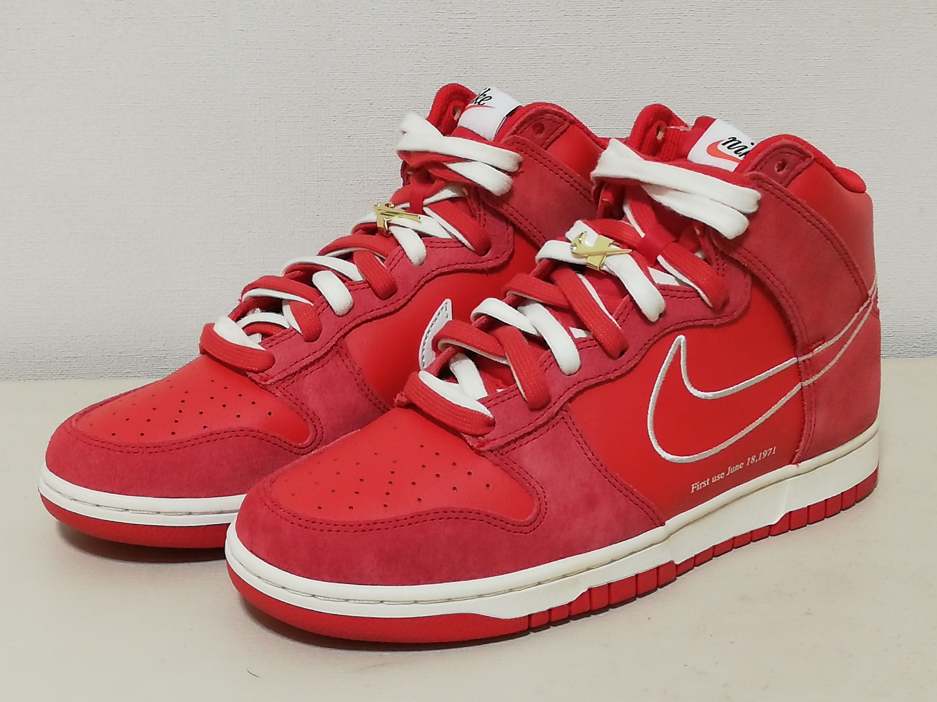 Nike Dunk High SE First Use "University Red"
