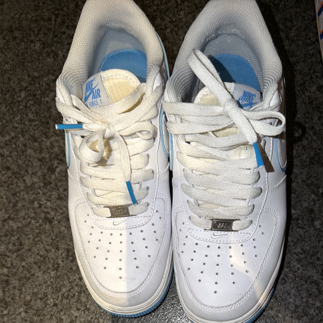 Nike Air Force 1 Low "White and University Blue"