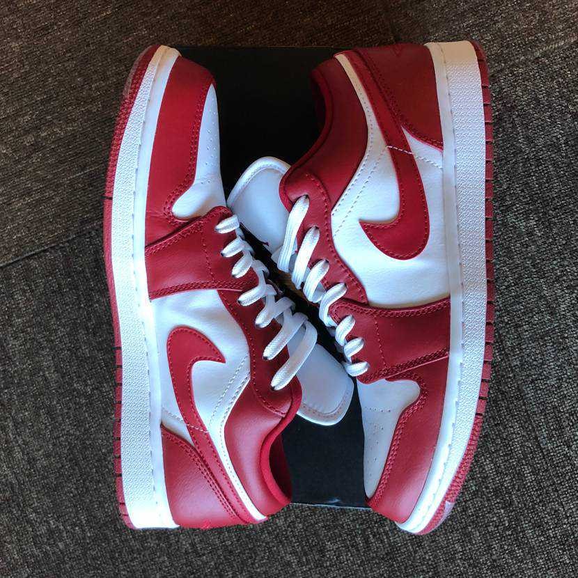 Nike Air Jordan 1 Low "Gym Red/White"
