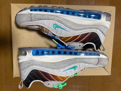 Nike GS Air Max On-Air "Vast Grey/Electro Green"