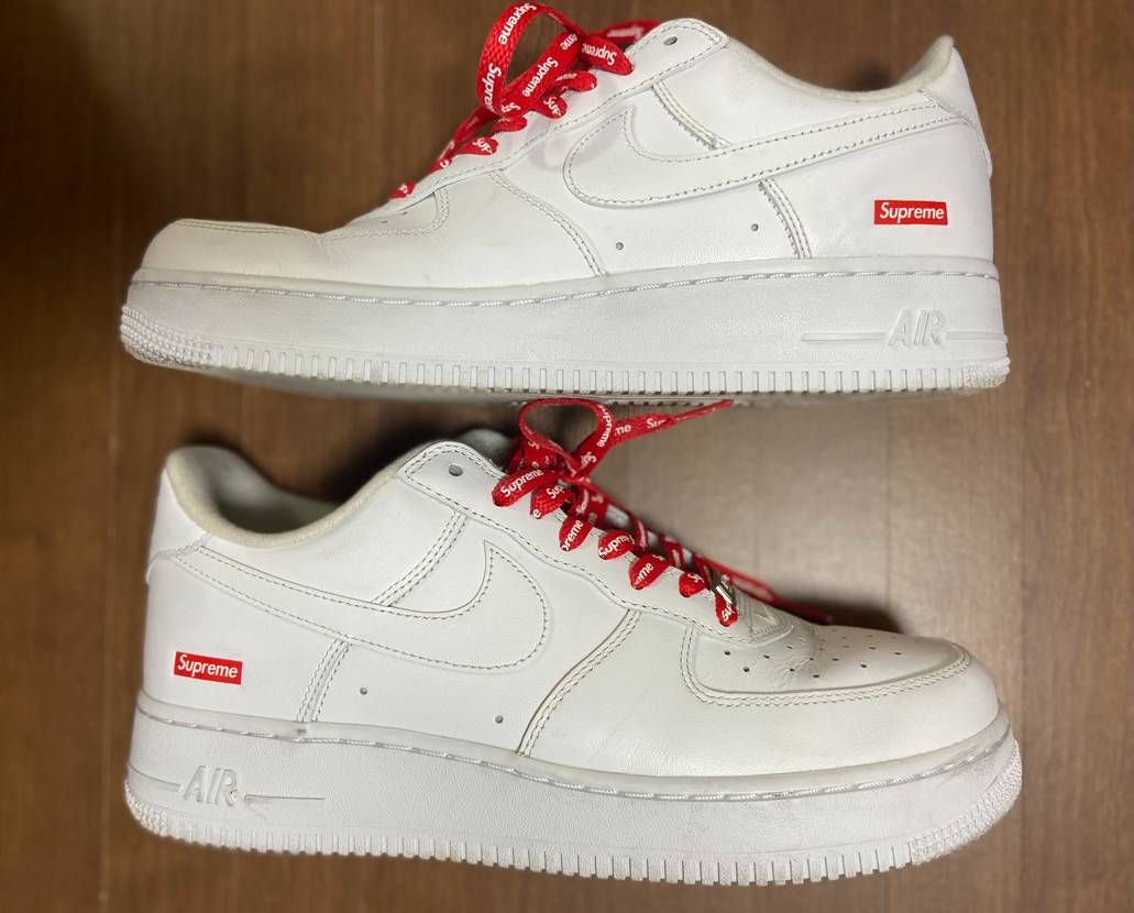 Supreme × Nike Air Force 1 Low "White"