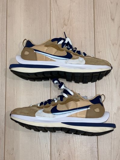 Sacai × Nike Vapor Waffle "Sesame And Blue Void"