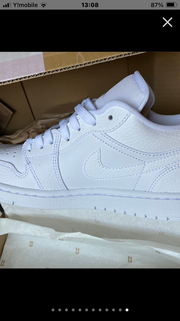 Nike Air Jordan 1 Low "Triple White" (2020)
