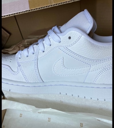 Nike Air Jordan 1 Low "Triple White" (2020)
