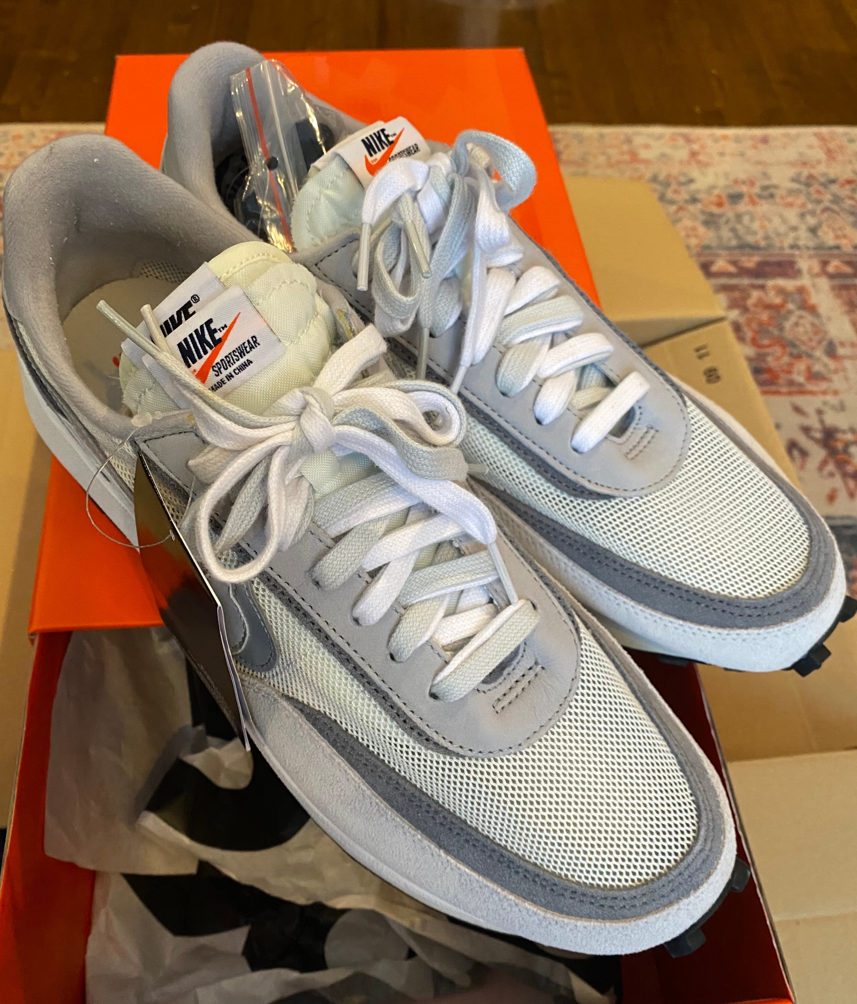 sacai × Nike LD Waffle "White"