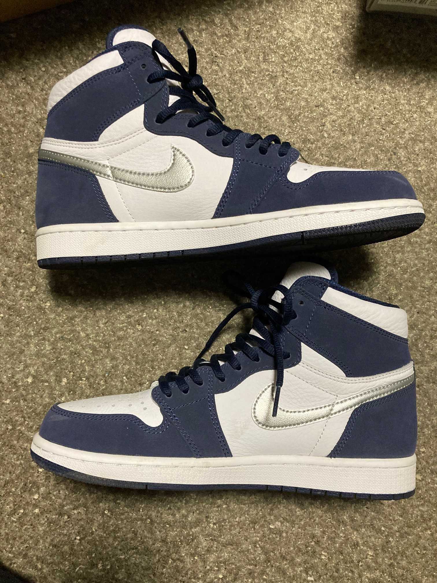 Nike Air Jordan 1 High OG CO.JP "White/Midnight Navy" (2020)(ブリーフケースなし)