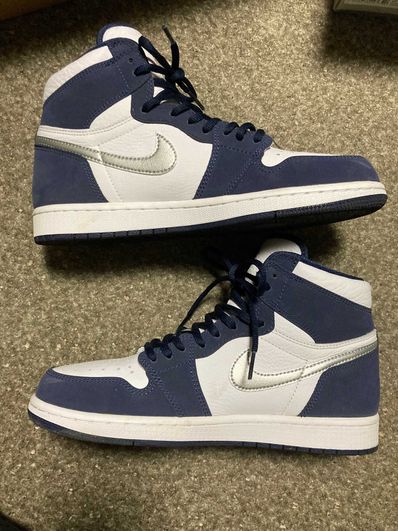Nike Air Jordan 1 High OG CO.JP "White/Midnight Navy" (2020)(ブリーフケースなし)