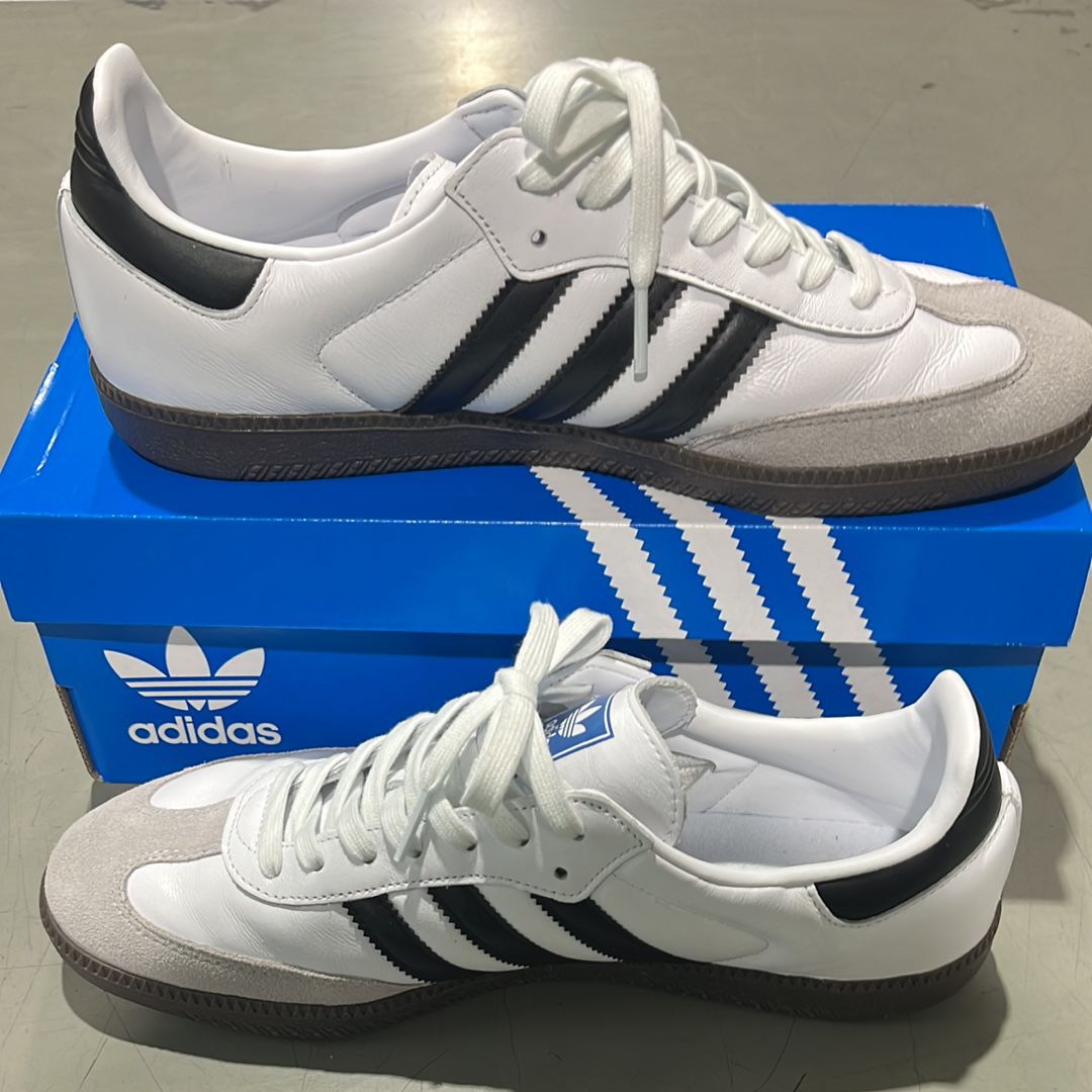 adidas Samba OG "Cloud White/Core Black/Clear Granite"