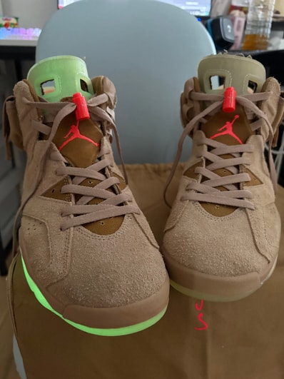 Travis Scott × Nike Air Jordan 6 "British Khaki"