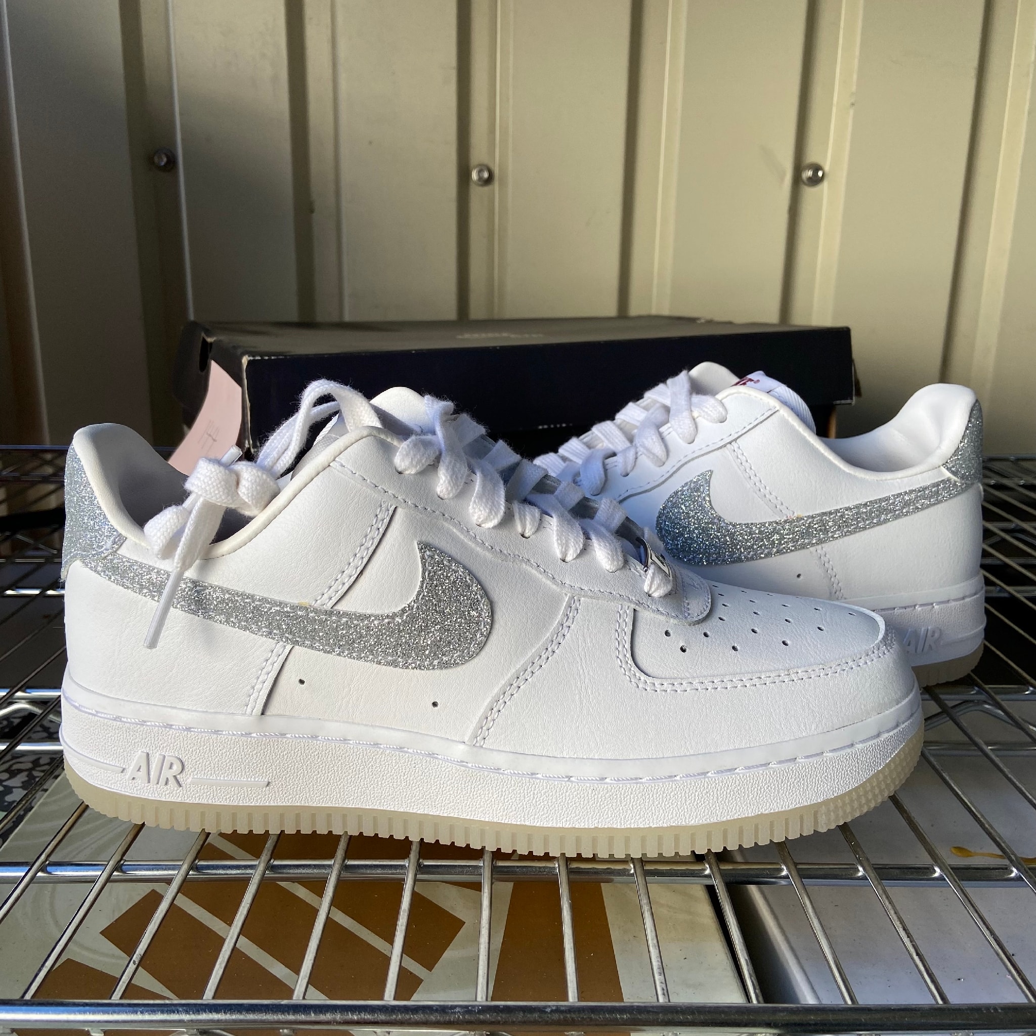 Nike Women's Air Force 1 '07 LX "White/Cool Grey/Multi Color"