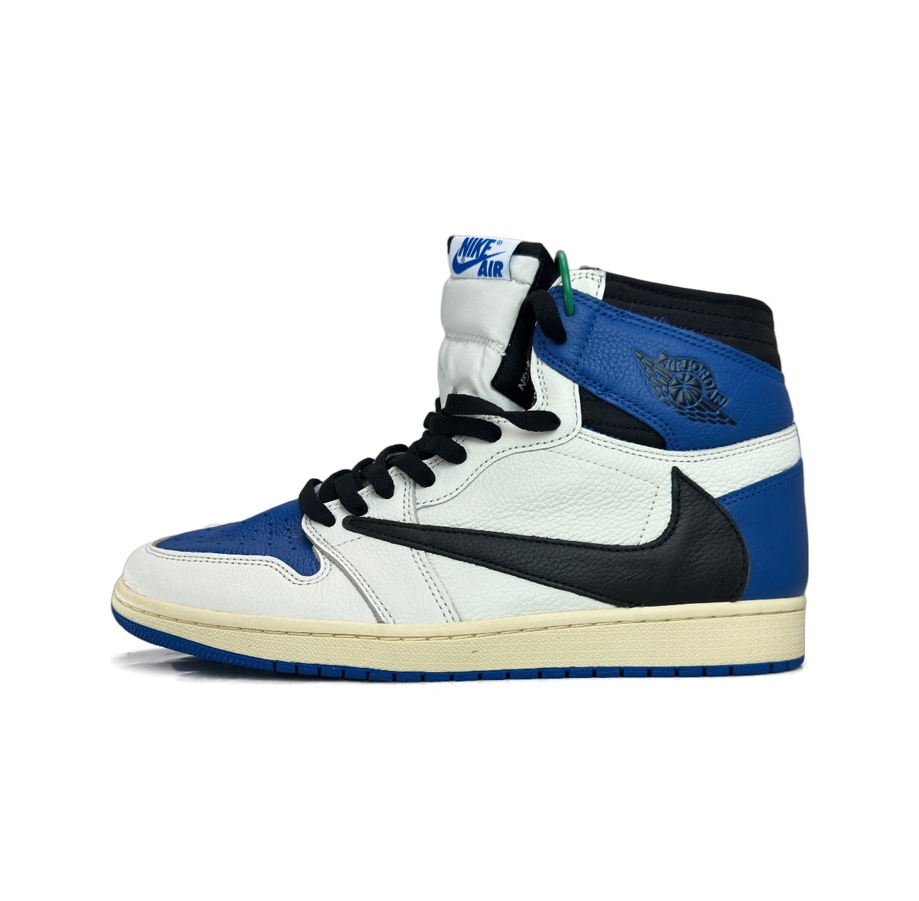 Travis Scott × fragment design × Nike Air Jordan 1 Retro High OG SP "Military Blue"