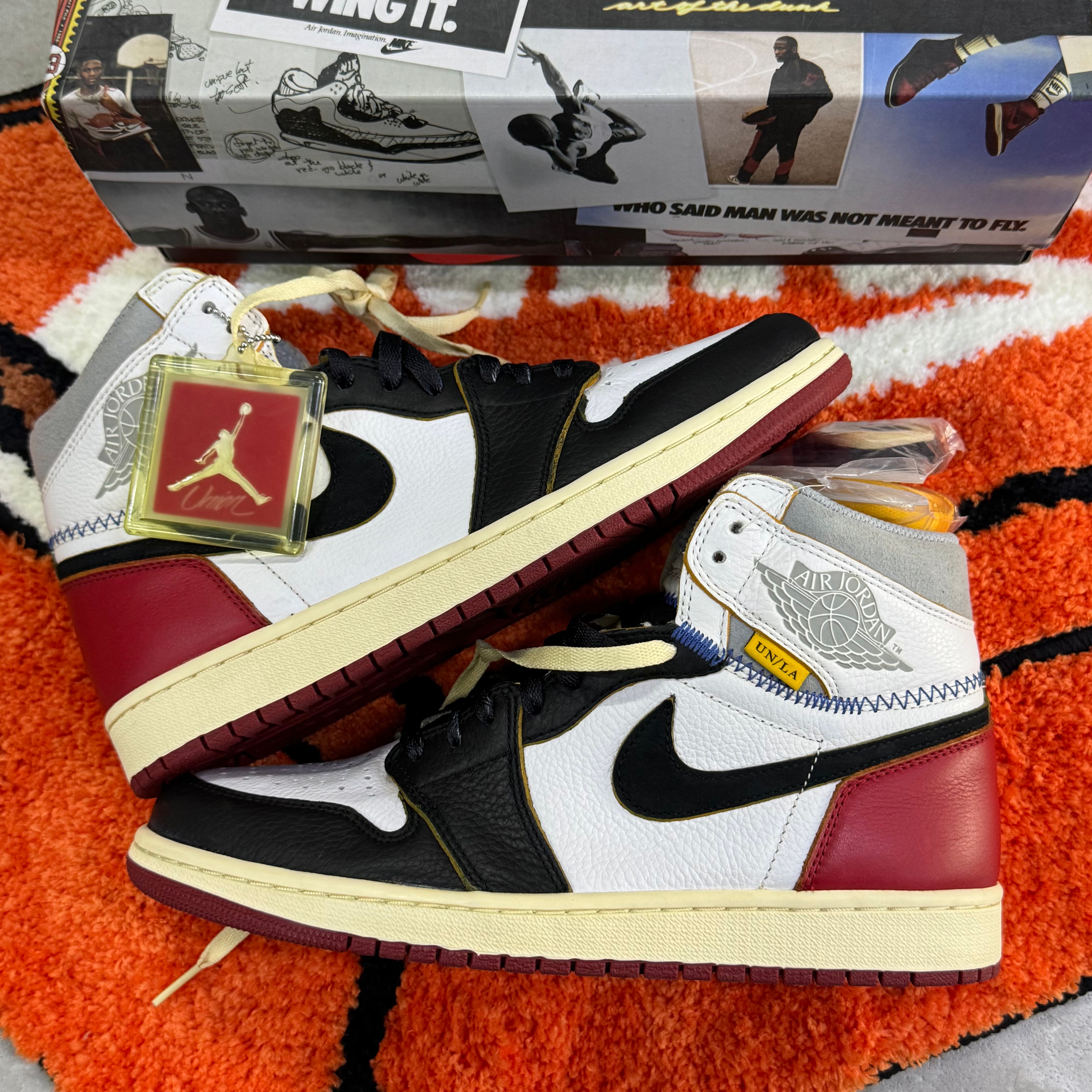 UNION × Nike Air Jordan 1 Retro High OG NRG "Varsity Red/Wolf Grey"