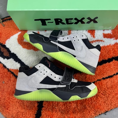 Travis Scott × Chase B × Nike Jumpman Jack TR CJ1 T-Rexx "Night Silver"