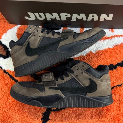 Travis Scott × Nike Jordan Jumpman Jack TR CJ1 T-Rexx "Black and Dark Mocha"