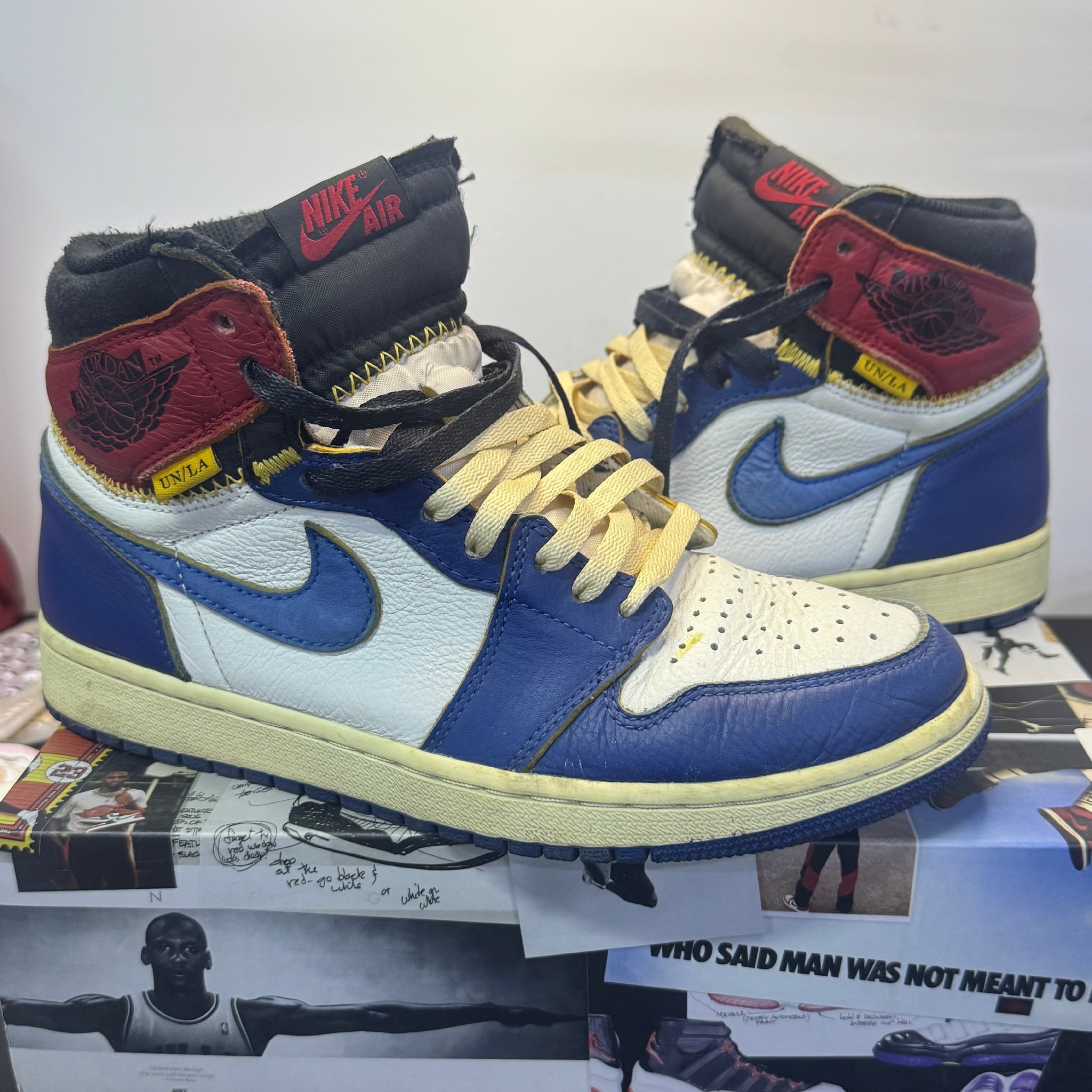 UNION × Nike Air Jordan 1 Retro High OG NRG "Storm Blue/Varsity Red"