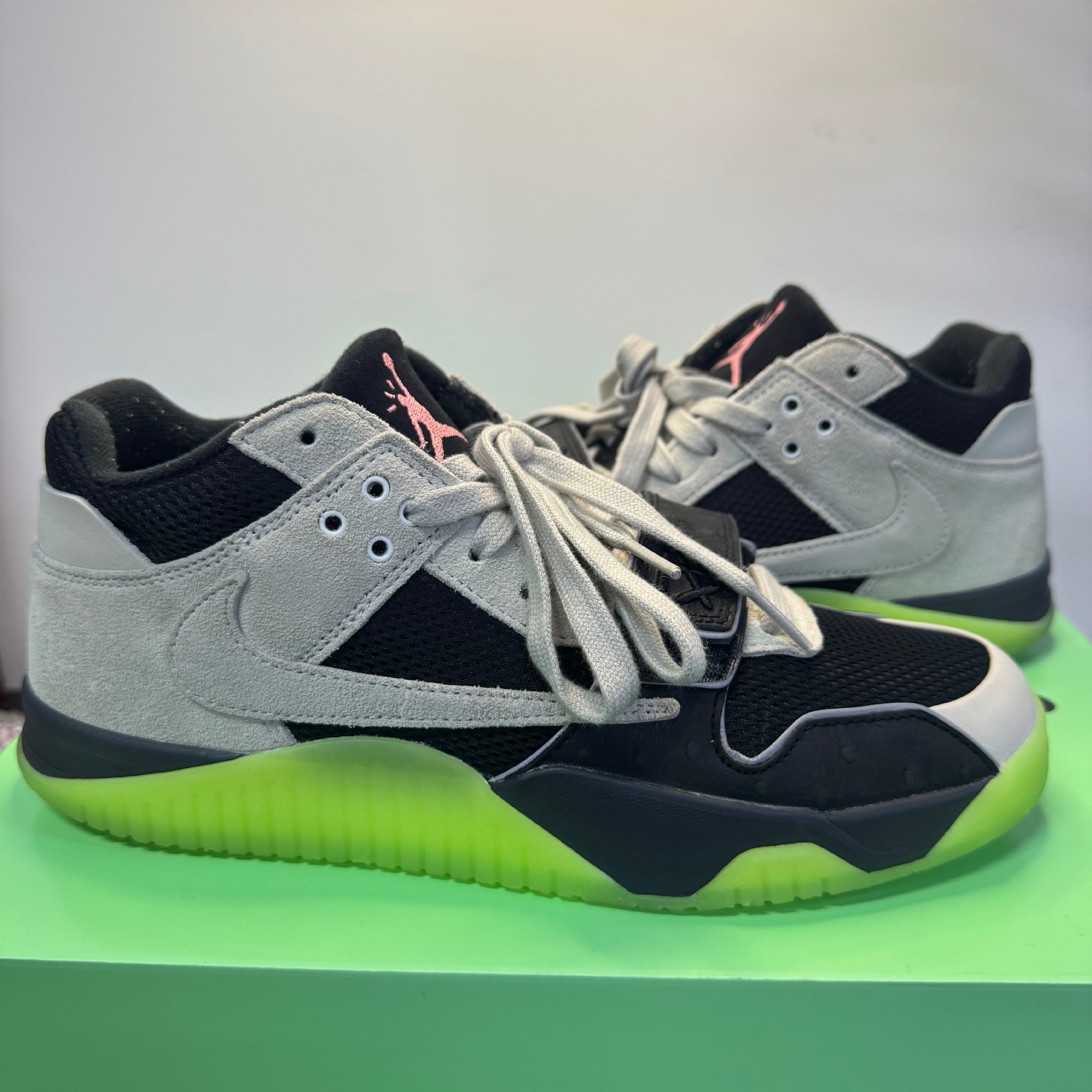 Travis Scott × Chase B × Nike Jumpman Jack TR CJ1 T-Rexx "Night Silver"