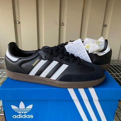adidas Samba OG "Core Black/Cloud White/Gum"
