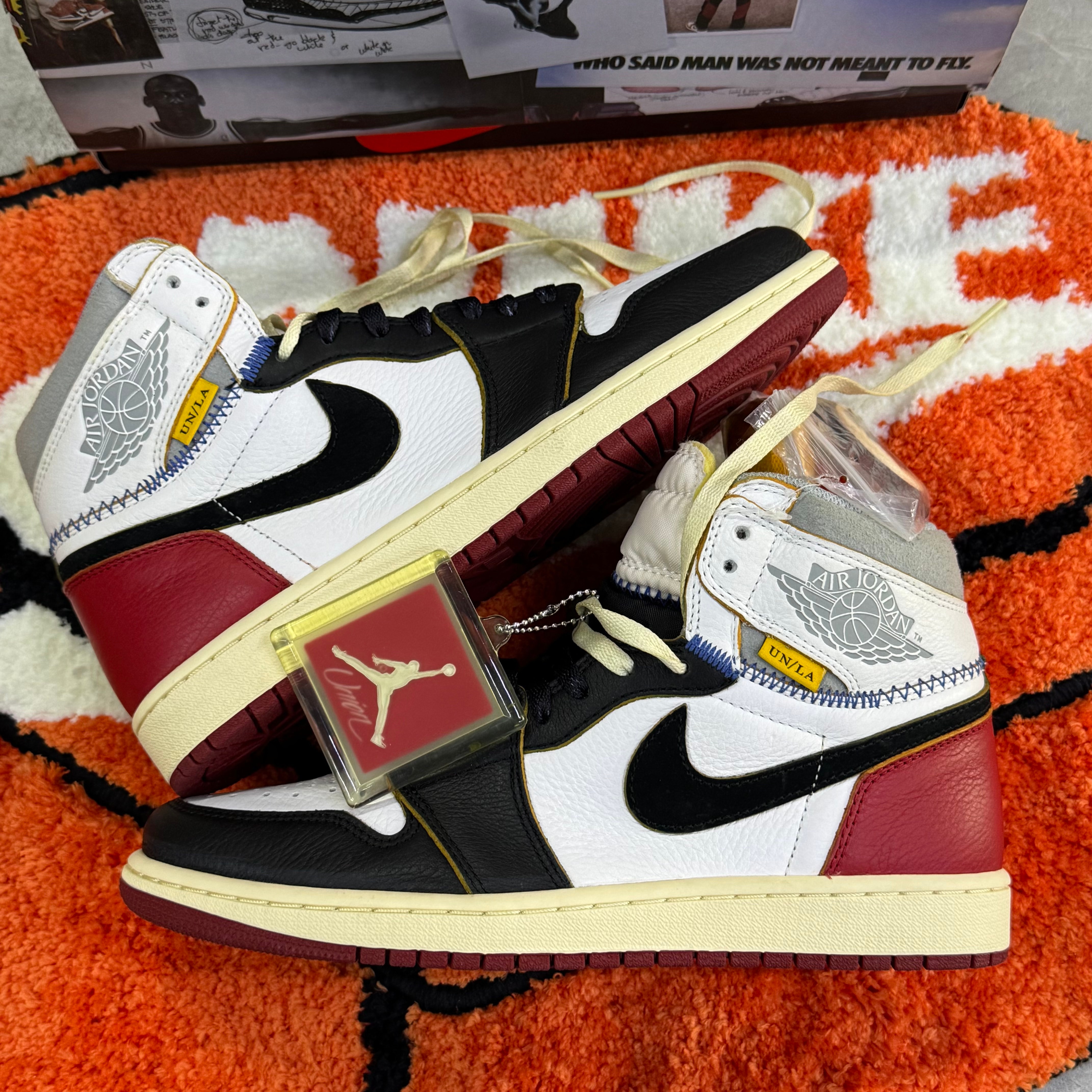 UNION × Nike Air Jordan 1 Retro High OG NRG "Varsity Red/Wolf Grey"