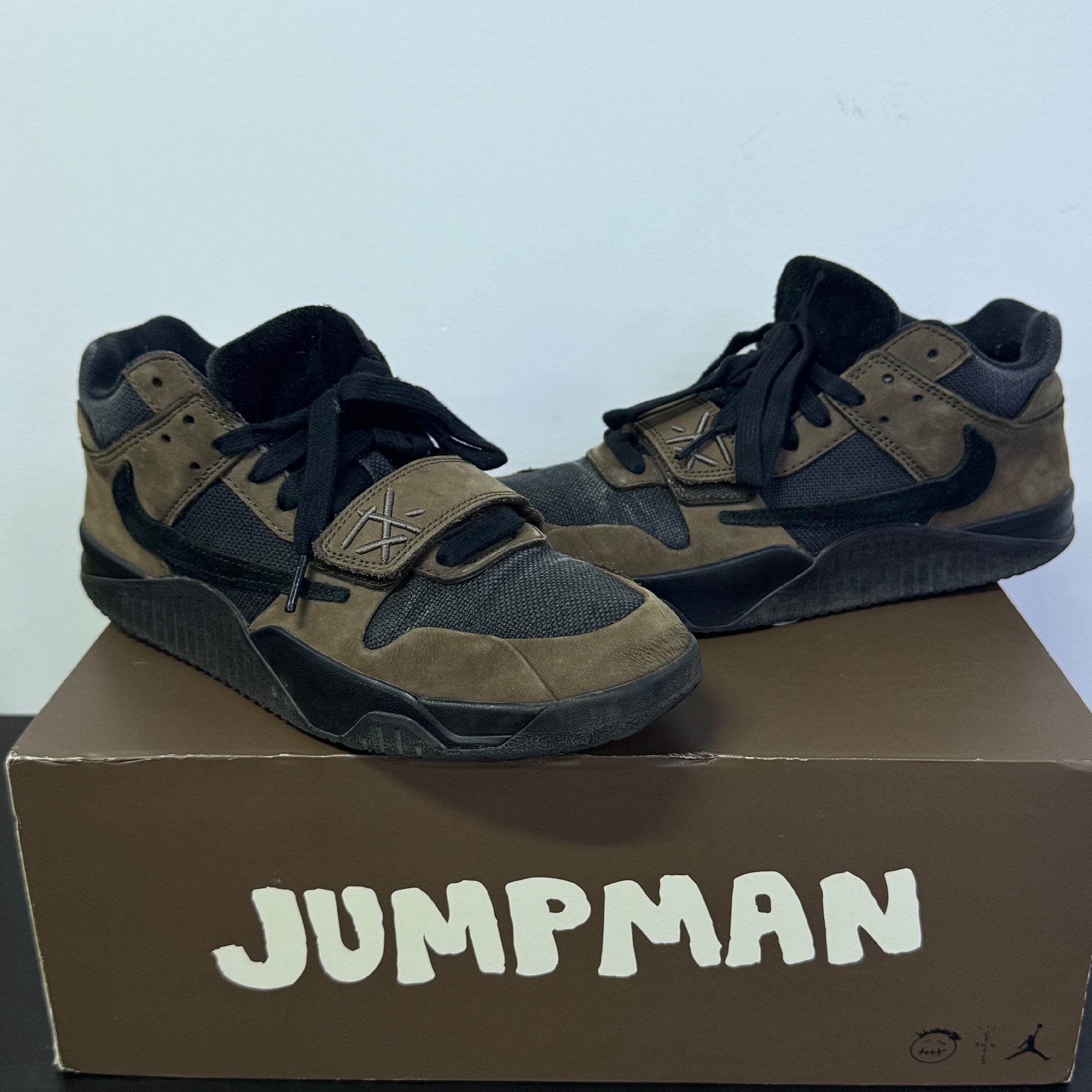 Travis Scott × Nike Jordan Jumpman Jack TR CJ1 T-Rexx "Black and Dark Mocha"